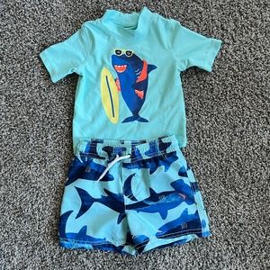 Carter's 18m Boys Swim Trunks and Top